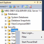 Create ODBC Database Connection in Horizon View Composer Server