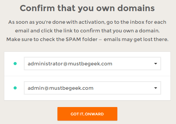 verify domain name