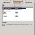 Disable OWA Access in Exchange 2010 Mailbox
