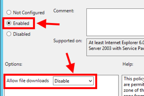 Disable File Download In Internet Explorer Using Group Policy